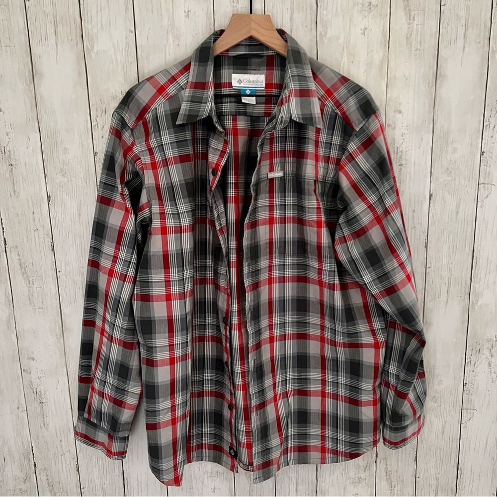 Columbia Button Up Flannel Shirt M4